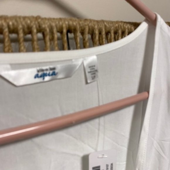 La Vie En Rose white Long sleeve coverup - Picture 2 of 4